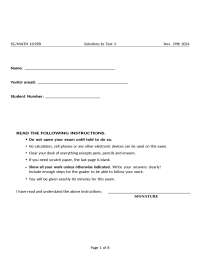 MATH 1019 Discrete Math Midterm Exam 1 Review Questions with Verified Solutions