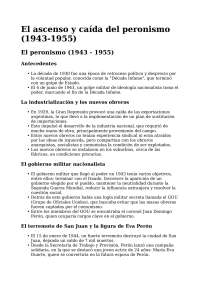 El Ascenso y Caída del Peronismo (1943-1955): Un Análisis Histórico