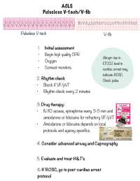 acls cheat sheat documents