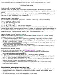 Il ruolo dell’attività motoria per il benessere prof. Piras UNIBO MAMS 2023/2024