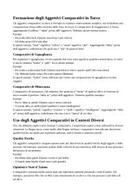 grammatica turca gli aggettivi