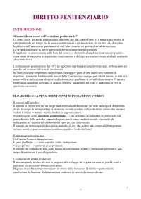 Riassunto Completo del Manuale di Diritto Penitenziario - Della Casa, Giostra (Terza Ed)
