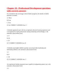 Nursing Competencies and Ethical Principles