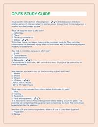 CP-FS STUDY GUIDE EXAM QUESTIONS & ANSWERS SCORED A+