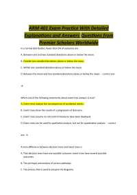 ARM 401 Exam Practice: Multiple Choice Questions with Detailed Explanations and Answers