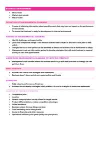 Business Study Notes (IEB)