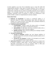 Teoría Ergódica, Periodicidad y Estado Estable en Sistemas Dinámicos