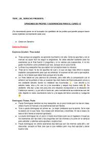 Opiniones de los profesores de derecho ub