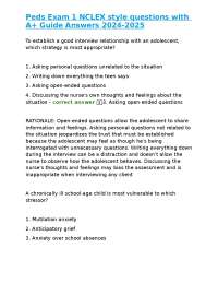 Peds NCLEX Practice Exam: 2024-2025 Guide & Answers