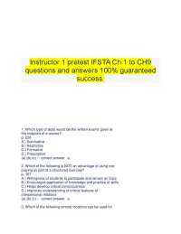 IFSTA Instructor Certification Exam Prep: Chapters 1-9