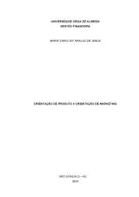 Planejamento de Marketing e Analise Swot