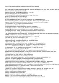 Lingua, traduzione e linguistica inglese