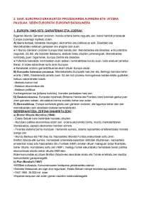 Gaur Egungo Munduaren Historia