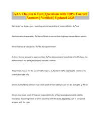Traffic Laws and Driving Regulations: Questions and Answers