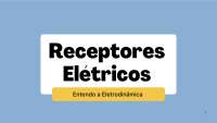 Introdução à Eletrodinâmica: Receptores Elétricos