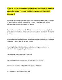 Appian Associate Developer Certification Practice Exam Questions and Answers