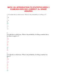 Introduction to Statistics: Probability and Expected Value Exercises