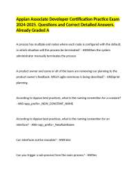 Appian Associate Developer Certification Practice Exam: Questions and Answers