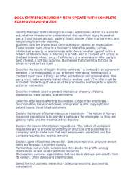 DECA ENTREPRENEURSHIP NEW UPDATE WITH COMPLETE EXAM OVERVIEW GUIDE