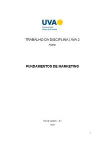 fundamentos de marketing ava 2