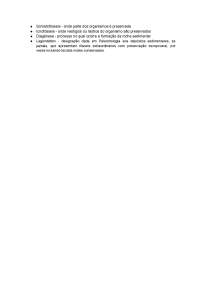 Tipos de fósseis somato, icno,