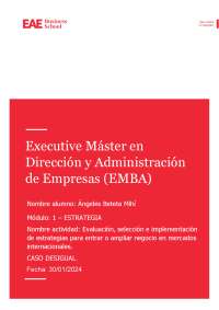 Evaluación, selección e implementación de estrategias