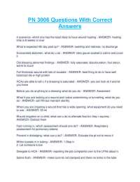Wound Care and Urinary Catheterization: Questions and Answers