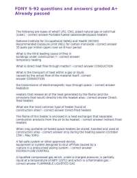 FDNY S-92 questions and answers graded A+ Already passed