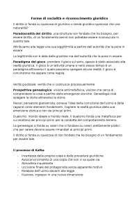 Forme di socialità e riconoscimento giuridico