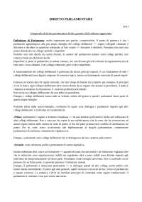 Il Diritto Parlamentare Italiano: Regolamenti, Procedure e Poteri - Prof. Ibrido