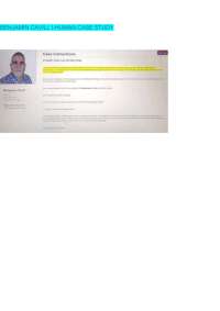IHuman Case Benjamin Cavill 65 Y/O Male Reason For Encounter: Fatigue And Peeling At Night
