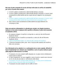Progetto delle strutture