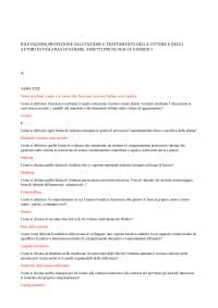 paniere in ordine alfabetico