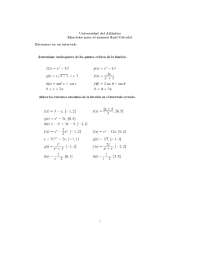 EJERCICIOS SOBRE CALCULO