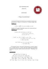 zadania matematyka przeksztalcenia