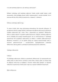 Influencer a marketing