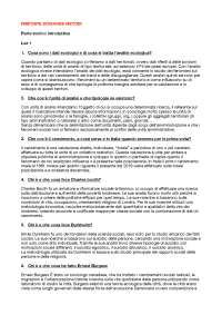 DOMANDE e RISPOSTE esame “METODI PER L’ANALISI TERRITORIALE APPLICATA AL TURISMO”