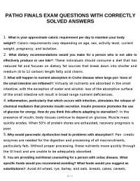 Pathophysiology Finals Exam Questions with Correctly Solved Answers
