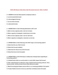 SCM 186 Exam 2 Questions And Accurate Answers 100% Verified