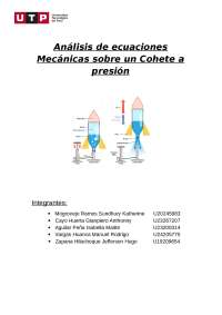 Análisis de Ecuaciones Mecánicas en un Cohete a Presión: Un Proyecto de Investigación