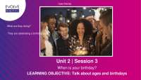 Learning English: Talking About Ages and Birthdays - Prof. Laus Faste