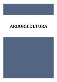 Appunti di arboricoltura