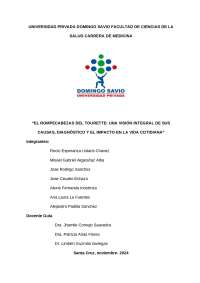 SINDROME DE TAURETTE