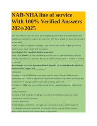NAB-NHA Line of Service: Questions and Answers for Healthcare Professionals