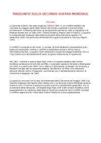 SECONDA GUERRA MONDIALE