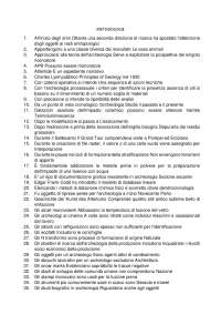 Materia a scelta: Metodologie della ricerca archeologica
