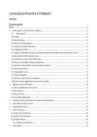 Hate Speech: Analisi del Linguaggio Tossico e delle sue Dinamiche - Prof. Petrilli