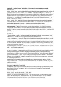 Studi Femministi Intersezionali dei Media: Un'Introduzione - Prof. Timeto