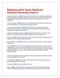 Marketing 3010 Exam 4: Definitions and Explanations of Key Marketing Terms