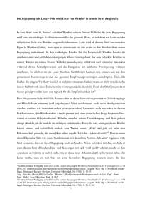 Die Leiden des jungen Werther (Goethe): Die Begegnung mit Lotte